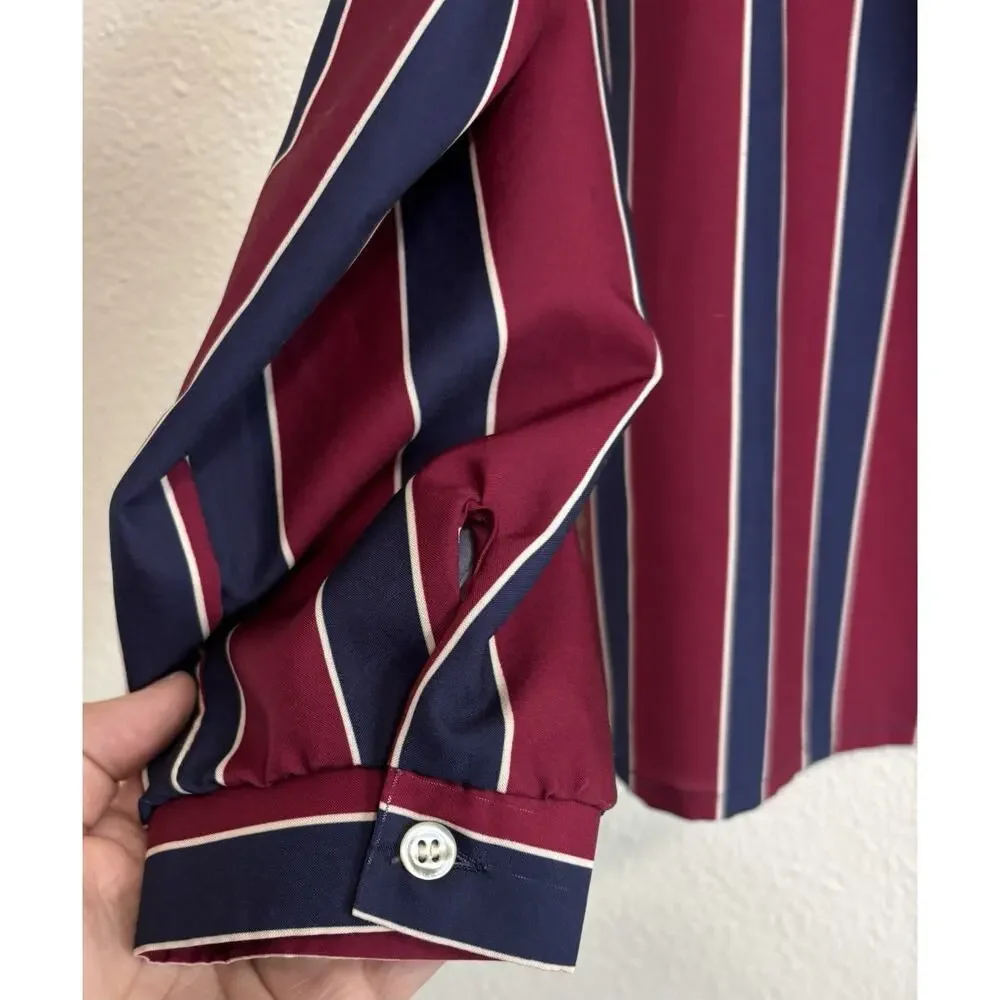 VTG Lady Arrow Size 16 Long Sleeve Button Down Made In USA Blouse Retro 70’s - Picture 4 of 8